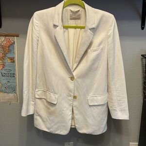 Everlane Linen Blend Blazer